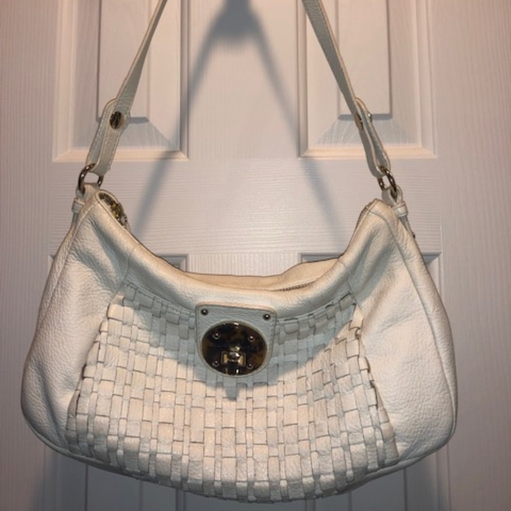 Pretty Elliott Lucca White Leather Bag